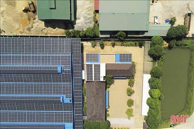 PC Hà Tĩnh mua hơn 37,3 triệu kWh từ điện mặt trời áp mái nhà
