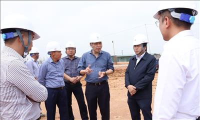 Lãnh đạo EVN “thúc” tiến độ các Dự án đường dây 500kV mạch 3 từ Quảng Trạch đến Phố Nối