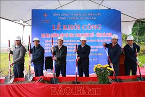 PC Hà Nam khởi công dự án đường dây và TBA 110kV Nhân Mỹ