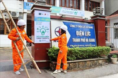 Toàn tỉnh Hà Giang tiết kiệm được 21.000 kWh điện trong sự kiện Giờ trái đất 2023