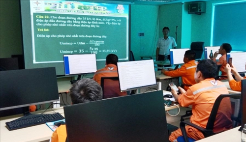 PC Hà Giang chú trọng công tác bồi huấn thi nâng bậc, giữ bậc năm 2024 cho người lao động