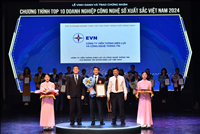 EVNICT honored as Top 10 Outstanding Digital Technology Enterprises in Vietnam 2024