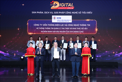 2 member units of EVN win Vietnam Digital Awards 2024