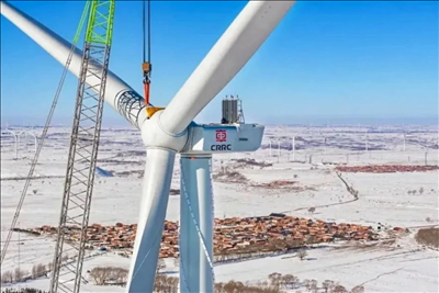 Trung Quốc xuất xưởng turbine gió ngoài khơi lớn nhất thế giới