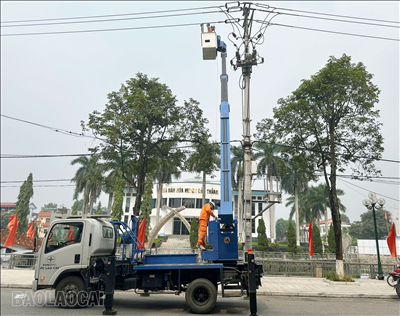 Điện lực Bảo Thắng (Lào Cai) hoàn thành đóng điện công trình nâng cấp lưới 10kV lên 22kV