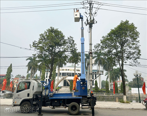 Điện lực Bảo Thắng (Lào Cai) hoàn thành đóng điện công trình nâng cấp lưới 10kV lên 22kV