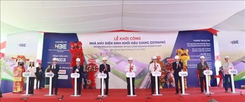 Starting up Hau Giang Biomass Power Plant project