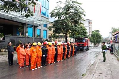 PC Hà Giang tổ chức tập huấn công tác phòng cháy, chữa cháy và cứu nạn, cứu hộ