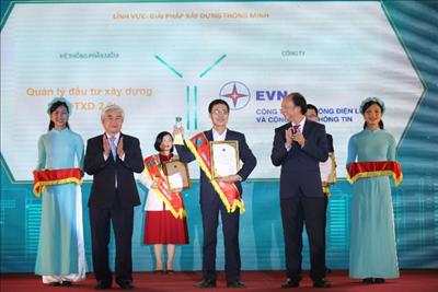 Construction investment management software system of EVNICT receives “Vietnam Smart City Award 2022”