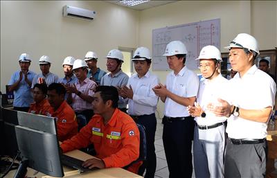 Energizing Van Phong 500kV substation and connections 27 days ahead of schedule