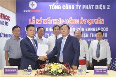 EVNGENCO2 ký kết hợp đồng ủy quyền Người đại diện phần vốn tại Công ty CP Thủy điện Thác Mơ