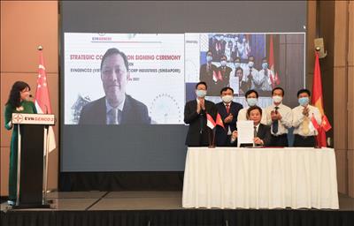 EVNGENCO2 signs strategic cooperation agreement with Singaporean group