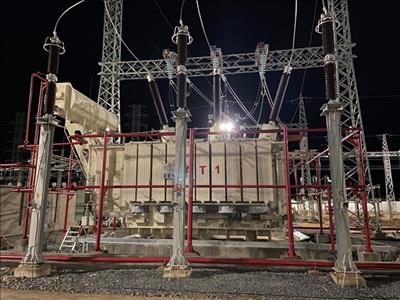 Powering Ninh Phuoc 220 kV transformer substation and connecting power lines