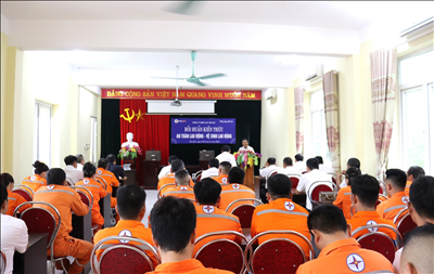 PC Yên Bái tổ chức lớp bồi huấn kiến thức an toàn lao động, vệ sinh lao động