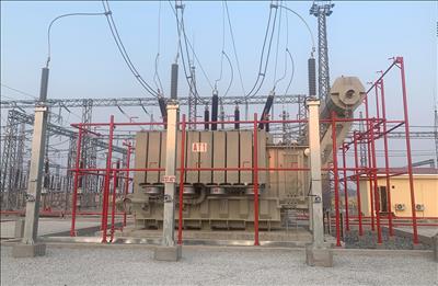 Energizing second transformer at Vinh Tuong 220kV Substation (Vinh Phuc province)