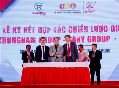 Trung Nam Group and Sany Group team up