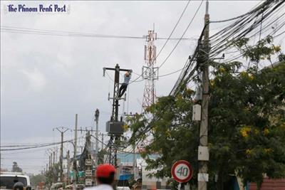 Cambodia, China work to enlarge rural power grid