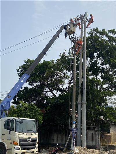 Đẩy nhanh tiến độ công trình cải tạo lưới điện phục vụ quy hoạch mở rộng chỉnh trang thành phố Đà Nẵng