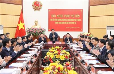 Strong determination, efforts required to finish Quảng Trạch-Phố Nối power line project by mid-2024: PM