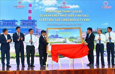 Vinh Tan 2 Thermal Power Plant project fully completed