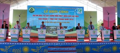 Work begins on Lạc Hòa wind power plant in Sóc Trăng