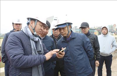 Chủ tịch HĐTV EVNNPT Nguyễn Tuấn Tùng đôn đốc nhà thầu thi công chậm tiến độ Dự án đường dây 500kV mạch 3 