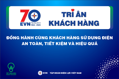 Tập đoàn Điện lực Việt Nam triển khai thực hiện Tháng Tri ân khách hàng năm 2024