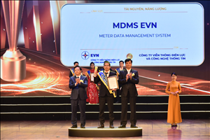 EVNICT xuất sắc giành 02 giải Sao Khuê năm 2024_ Phần mềm MDMS EVN