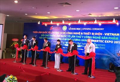 Energy-saving exhibition in HCMC