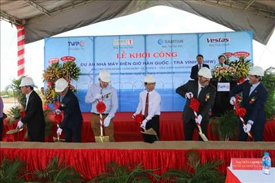 Work starts on Korea-Tra Vinh wind farm project