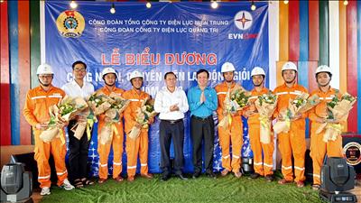 PC Quảng Trị: Biểu dương công nhân, người lao động giỏi năm 2023