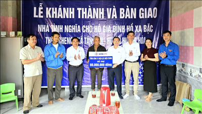 Khánh thành nhà tình nghĩa do EVNCPC hỗ trợ tại Hướng Hóa, Quảng Trị