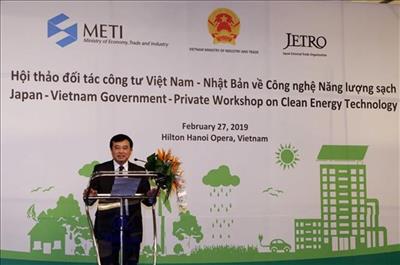 Workshop talks clean energy technology in Vietnam