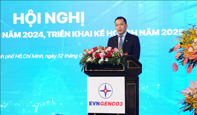 EVNGENCO3 phấn đấu đạt sản lượng 30,9 tỷ kWh trong năm 2025