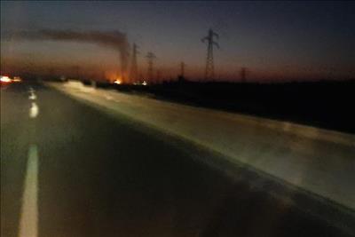 Suspected gas pipeline attack near Damascus cuts power across Syria