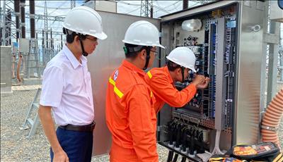 Truyền tải điện Ninh Thuận đảm bảo truyền tải an toàn, liên tục mùa nắng nóng