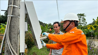 PC Lâm Đồng hoàn thành công tác thay công tơ cơ sang công tơ điện tử