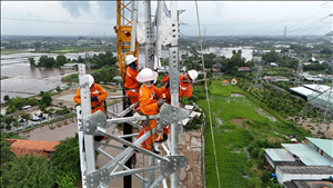 EVNSPC đóng điện, vận hành hàng loạt dự án lưới điện 110kV trọng điểm phía Nam