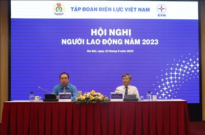 Hội nghị Người lao động Tập đoàn Điện lực Việt Nam năm 2023