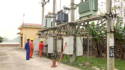 Nho Quan đảm bảo nguồn điện phục vụ cho sản xuất vụ Đông xuân 2018