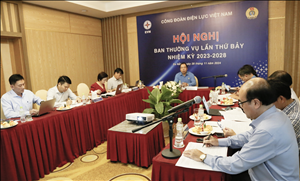 Khai mạc Hội nghi Ban Thường vụ Công đoàn Điện lực Việt Nam lần thứ 7, nhiệm kỳ 2023 – 2028