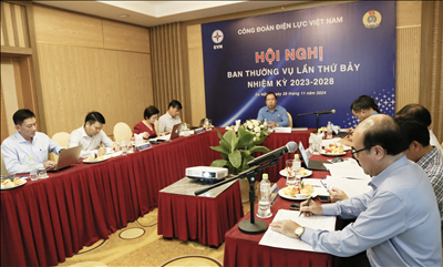 Khai mạc Hội nghi Ban Thường vụ Công đoàn Điện lực Việt Nam lần thứ 7, nhiệm kỳ 2023 – 2028