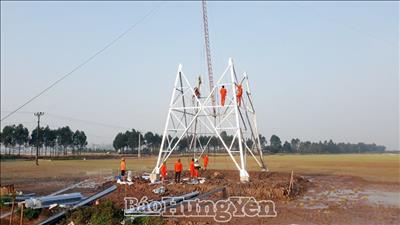 PC Hưng Yên: Đẩy nhanh tiến độ thực hiện các công trình chống quá tải lưới điện