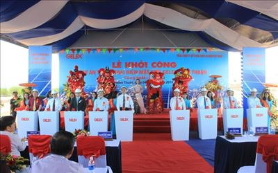 Work starts on Gelex Ninh Thuận solar project