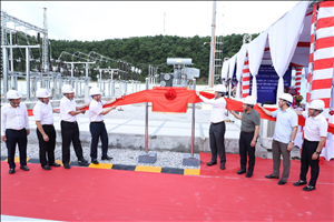 Đóng điện hoàn thành công trình Đường dây và TBA 110kV Kiến Thụy (Hải Phòng) chào mừng kỷ niệm 55 năm ngày thành lập Tổng công ty Điện lực miền Bắc