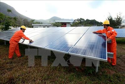 First solar power plant built in Quang Ngai