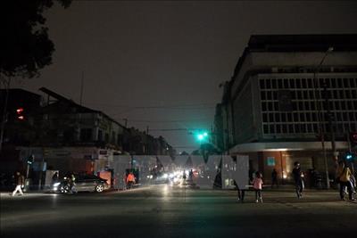 Lights off in Vietnam during Earth Hour