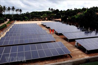 Central island gets face lift thanks to solar power