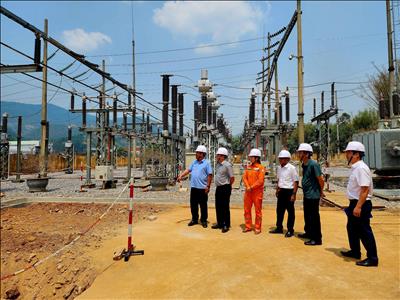 PC Sơn La: Lãnh đạo Tổng công ty làm việc, kiểm tra công tác đảm bảo cấp điện phục vụ nắng nóng và các ngày lễ 