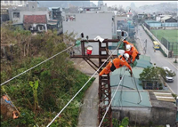 Power supply resumed to over 5.98 million clients affected by Typhoon Yagi